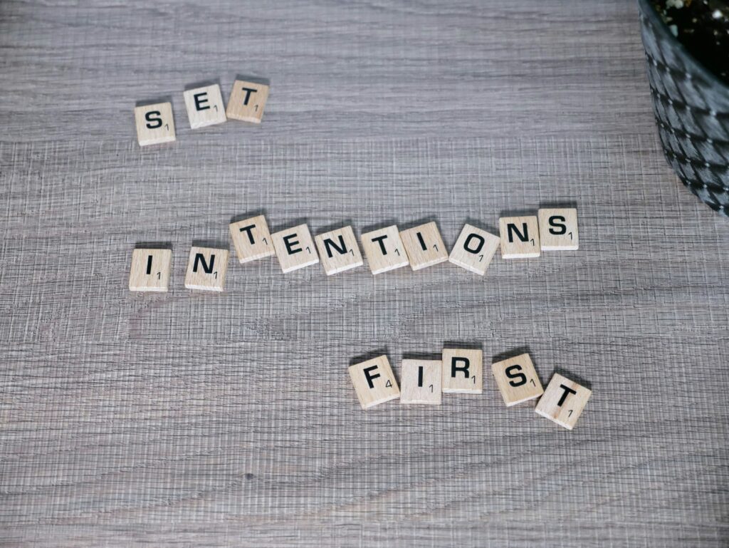 Klarheit und Intenzion