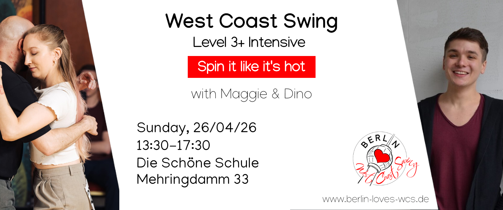 WCS level 3+ Intensive mit Maggie und Dino