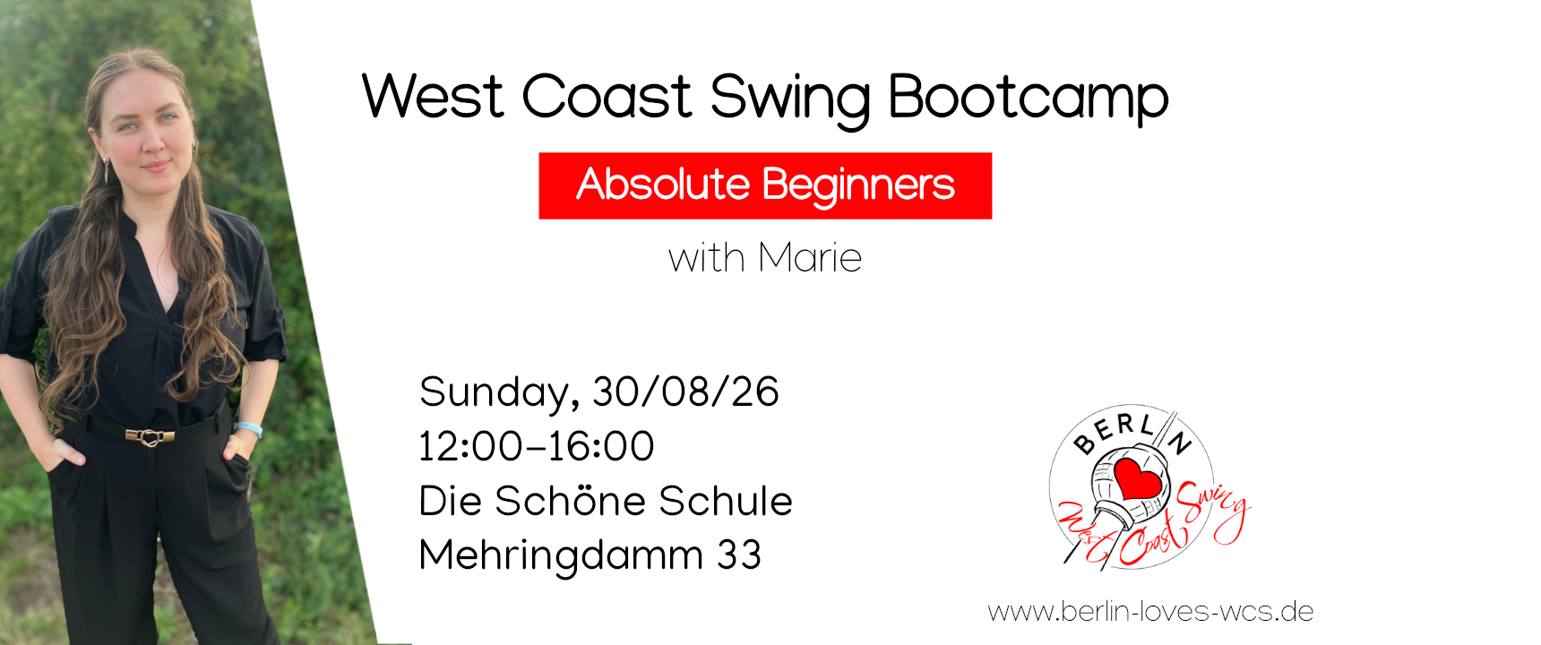 West Coast Swing Bootcamp for absolute Beginners